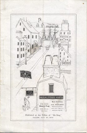 Item #15506 Old Houses of Salem. Anonymous