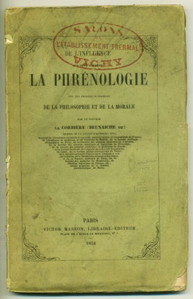 Item #15833 De L'Influence que doit exercer la Phrénologie sur le progrès ultérieurs de la...
