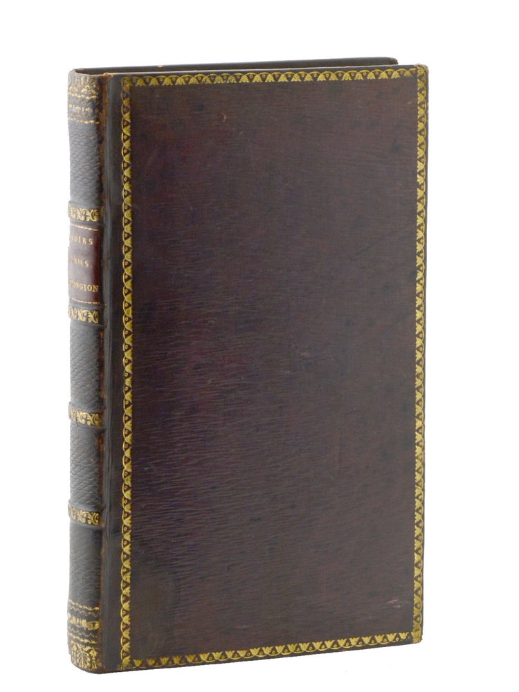 Item #18816 Memoirs of the Late Mrs. Susan Huntington, of Boston Massachusetts, Consisting Primarily of Extracts from her Journal and Letters; with the Sermon Occasioned by her Death. Susan Huntington, Benjamin B. Wisner.