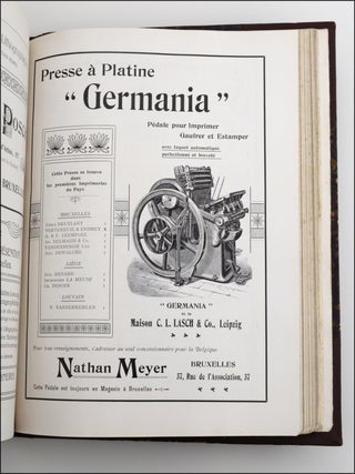 Les Annales de l&rsquo;Imprimerie: Revue Belge de l&rsquo;Industrie du Livre [wrapper title].