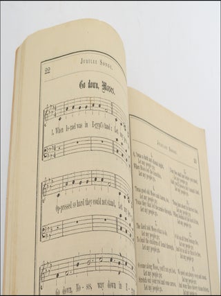 Jubilee Songs: Complete, as Sung by the Jubilee Singers of Fisk University, (Nashville, Tenn.) Under the Auspices of the American Missionary Association.