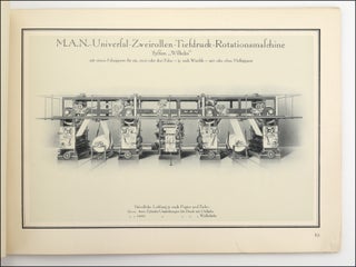 M.A.N.-Tiefdruck-Rotationsmaschinen System “Wilhelm.”