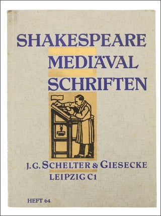 Shakespeare Mediäval: Eine Schriftfamilie im Normalen, Breiten und Schmalen Schnitt dazu auszeichnungs- und schrägschriften von Prof. Georg Belwe.