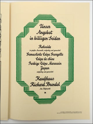 Die Neuheiten des Jahres 1927.