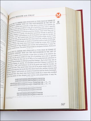 Specimen Book Linotype Faces.