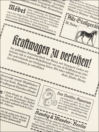 Item #21633 Halbfette Deutsche Schrift nach Zeichnung von Rudolf Koch Geschnitten und...