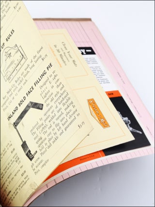 Catalog and Price List. Inland Composing Room Supplies . . . &laquo; &laquo; 1936 &raquo; &raquo; [wrapper title].