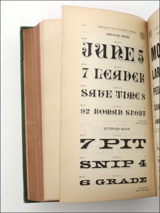 Item #21869 A Desk Book of Printing Types to which is appended A Condensed Catalogue and Price...
