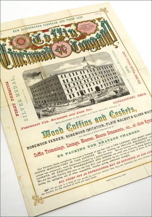 Item #21912 New Illustrated Circular and Price List. Cincinnati Coffin Company . . . [caption...