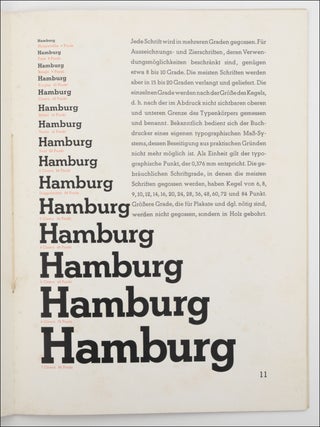 Wie eine Buchdruckschrift ensteht.