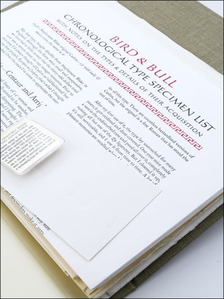 Thirty Years of Bird & Bull: A Bibliography, 1958-1988. Compiled by . . . with a Foreword & Commentary by Henry Morris.