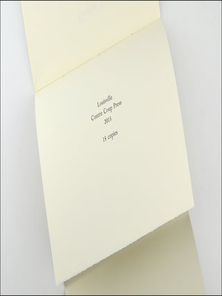 Item #22225 Autobiography in Five Short Chapters. Contre Coup Press, Portia Nelson
