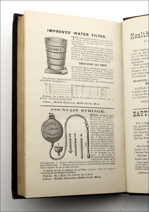 Item #22391 The Household Manual or Domestic Hygiene, Foods and Drinks, Common Diseases,...