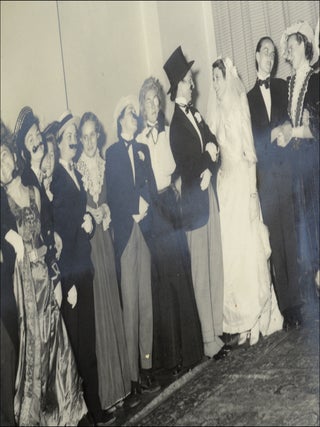 Photo album and scrap book kept by a member of the French national field hockey team.
